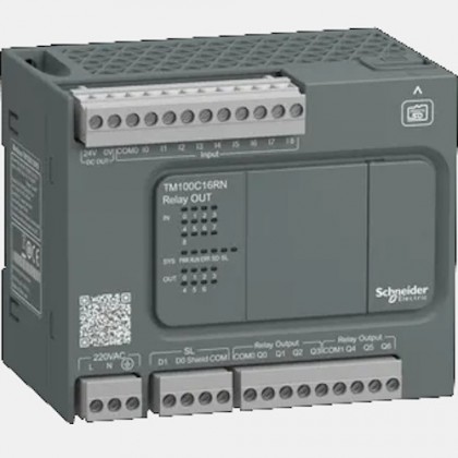 Sterownik PLC 9 wejść i 7 wyjść przekaźnikowych TM100C16RN Schneider Electric